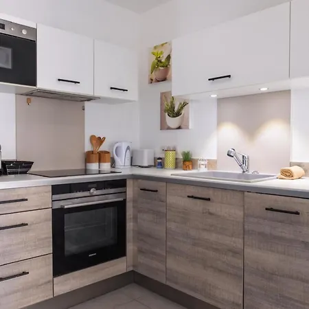 דירה Beautiful T3 With Balcony Near Downtown סן-מקסים